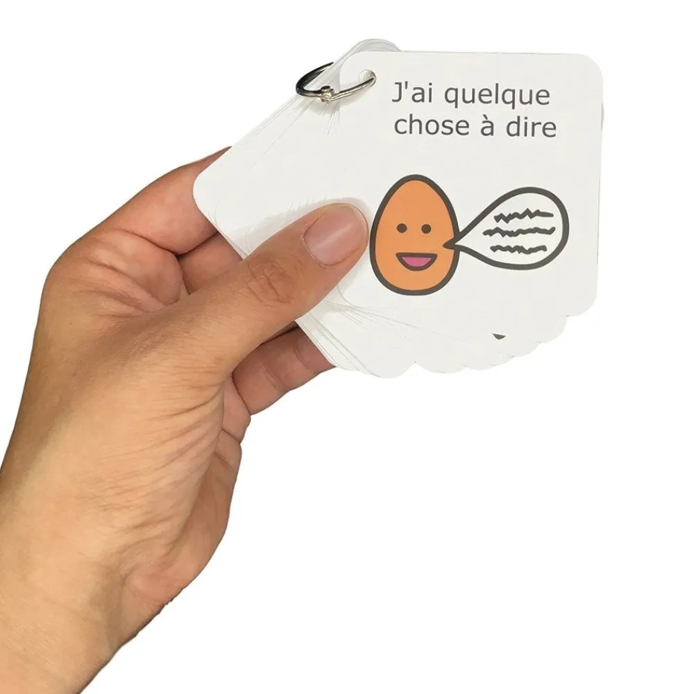 HOPTOYS Communication Alternative & Augmentee<Porte-Cles De Communication