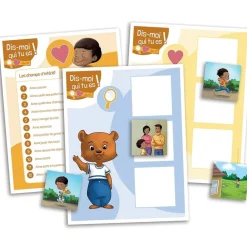 HOPTOYS Jeux Éducatifs*Pret A Lire 6 - Boucle D'Or Et Les Trois Ours
