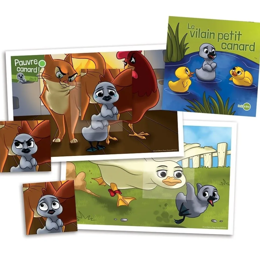 HOPTOYS Jeux Éducatifs*Pret A Lire 3 - Le Vilain Petit Canard