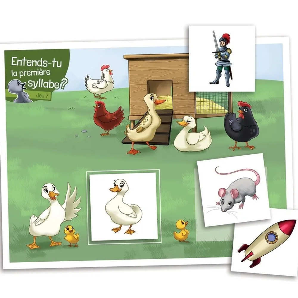 HOPTOYS Jeux Éducatifs*Pret A Lire 3 - Le Vilain Petit Canard
