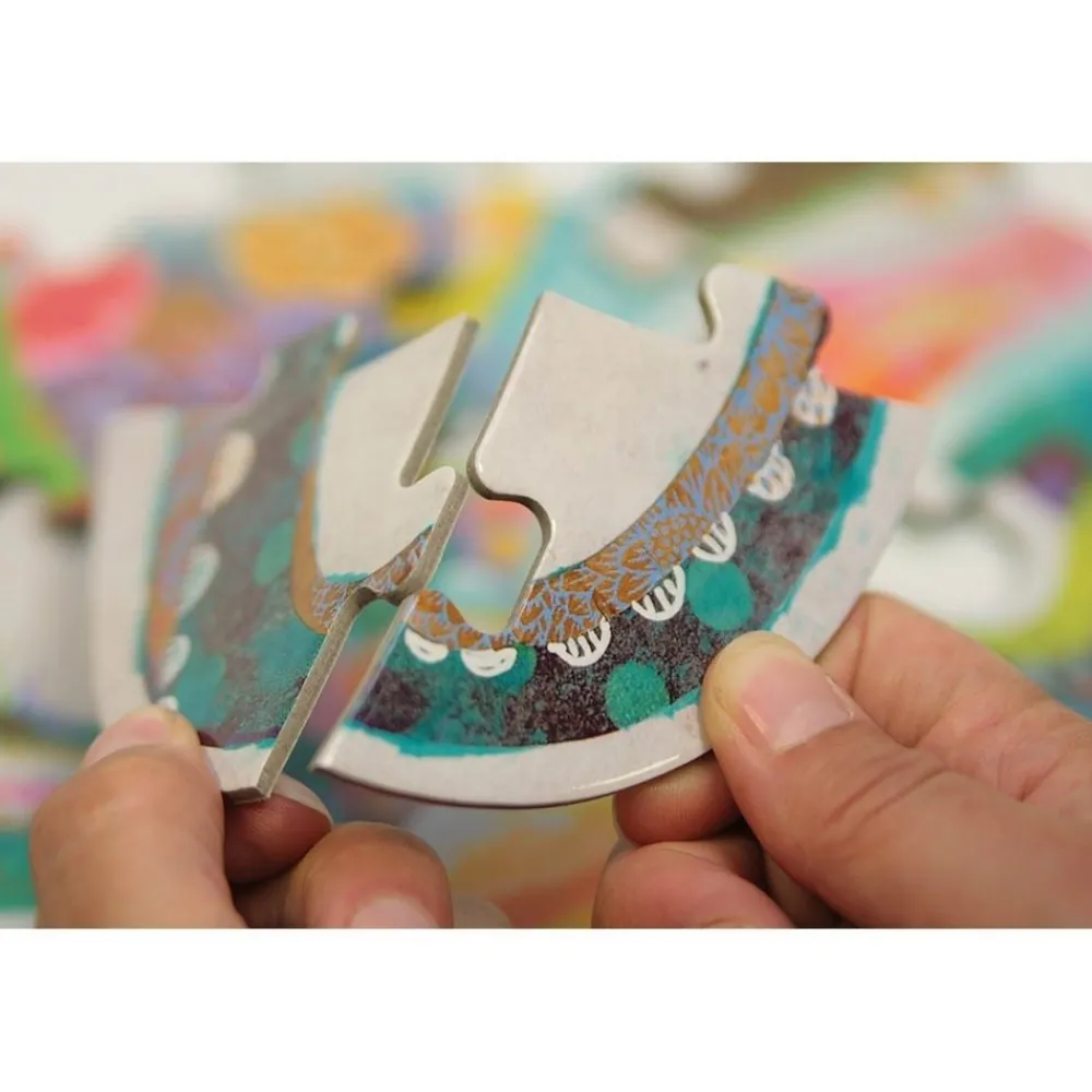 HOPTOYS Attention, Attention Divisee, Concentration<Puzzle Dragon Geant 58 Pieces