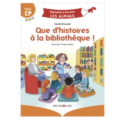 HOPTOYS Lecture<Que D'Histoires A La Bibliotheque !