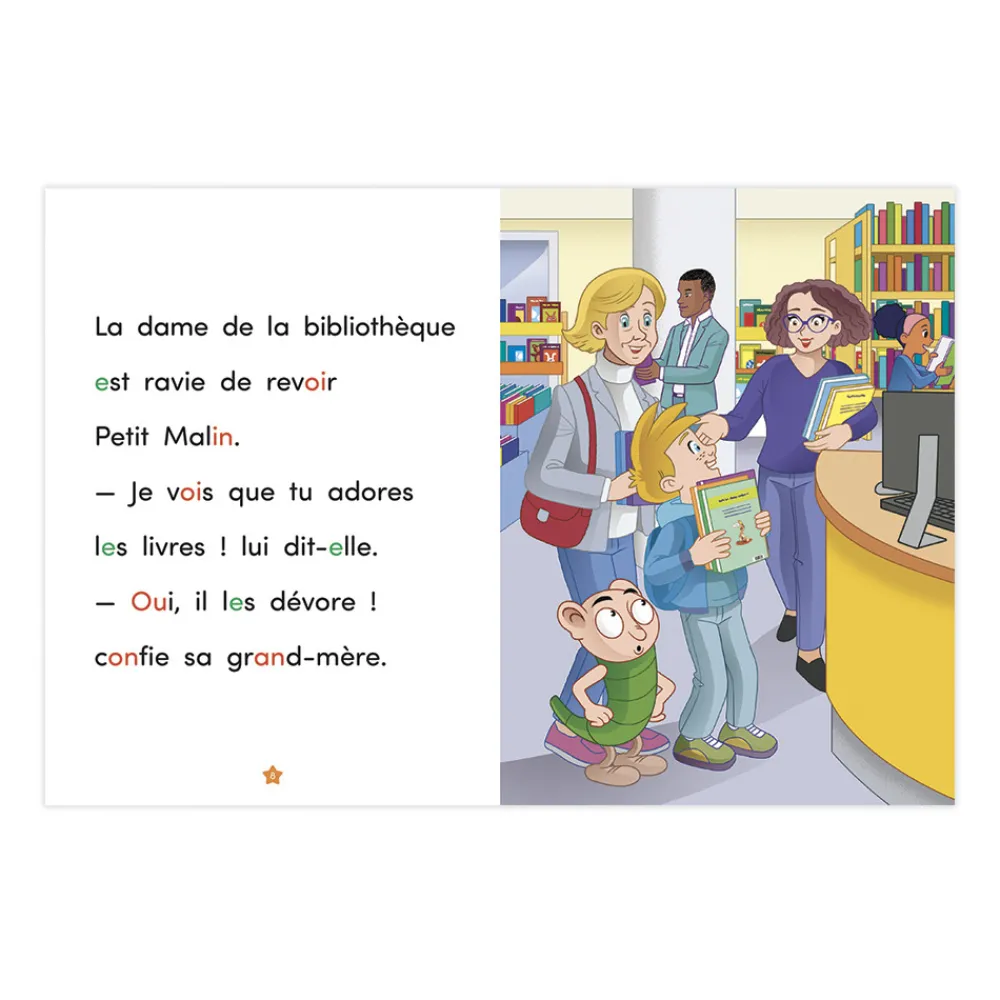 HOPTOYS Lecture<Que D'Histoires A La Bibliotheque !