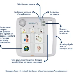 HOPTOYS Communication Non Verbale<Quicktalker 7