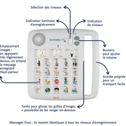 HOPTOYS Communication Non Verbale<Quicktalker 23