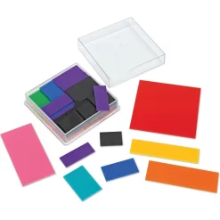 HOPTOYS Raisonnement Logico-Mathematique<Rainbow Fraction : Carres D'Apprentissage