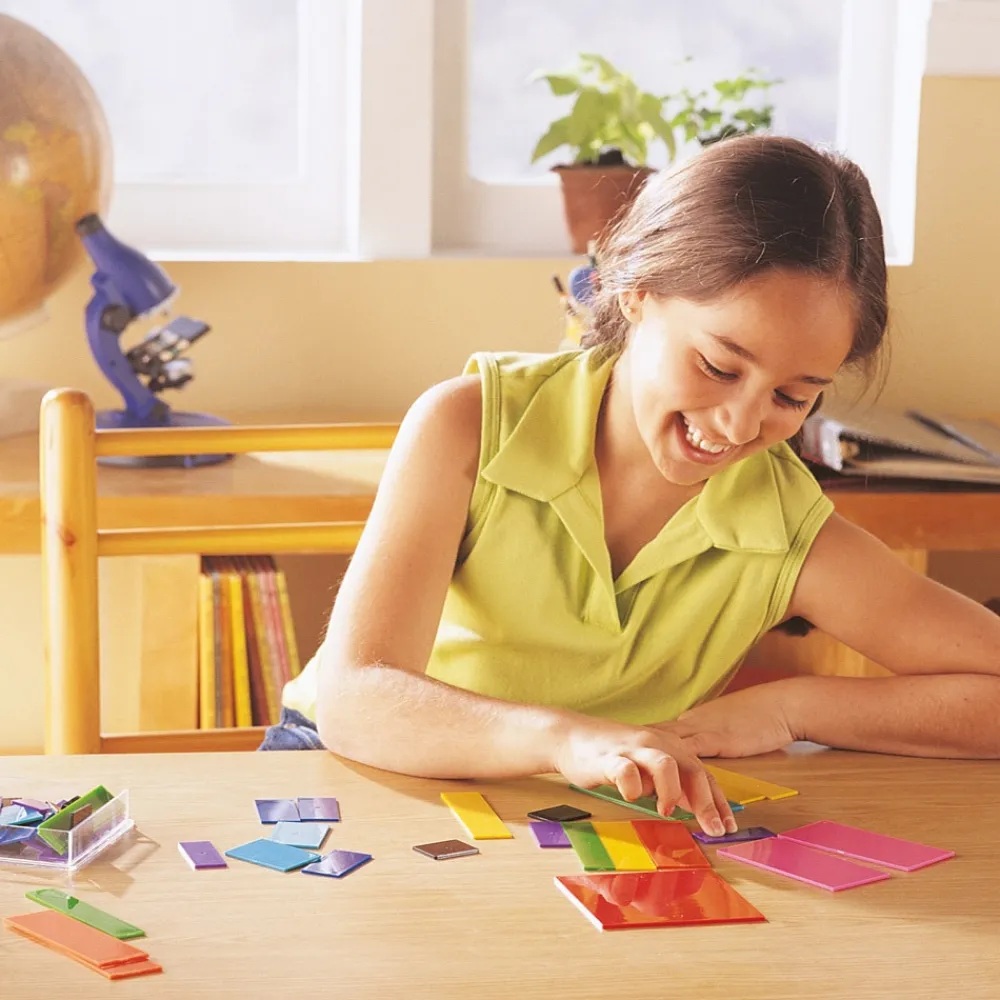 HOPTOYS Raisonnement Logico-Mathematique<Rainbow Fraction : Carres D'Apprentissage