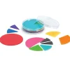 HOPTOYS Dyscalculie*Rainbow Fraction : Cercles D'Apprentissage