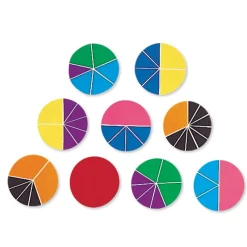 HOPTOYS Dyscalculie*Rainbow Fraction : Cercles D'Apprentissage