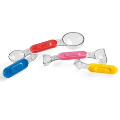 HOPTOYS Dyscalculie*Rainbow Fraction : Cuilleres A Mesurer X 4