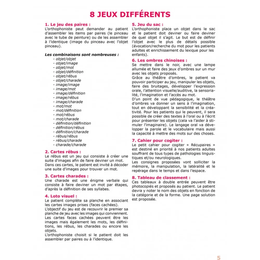 HOPTOYS Lexique, Imagerie, Langage Oral<Recupaires