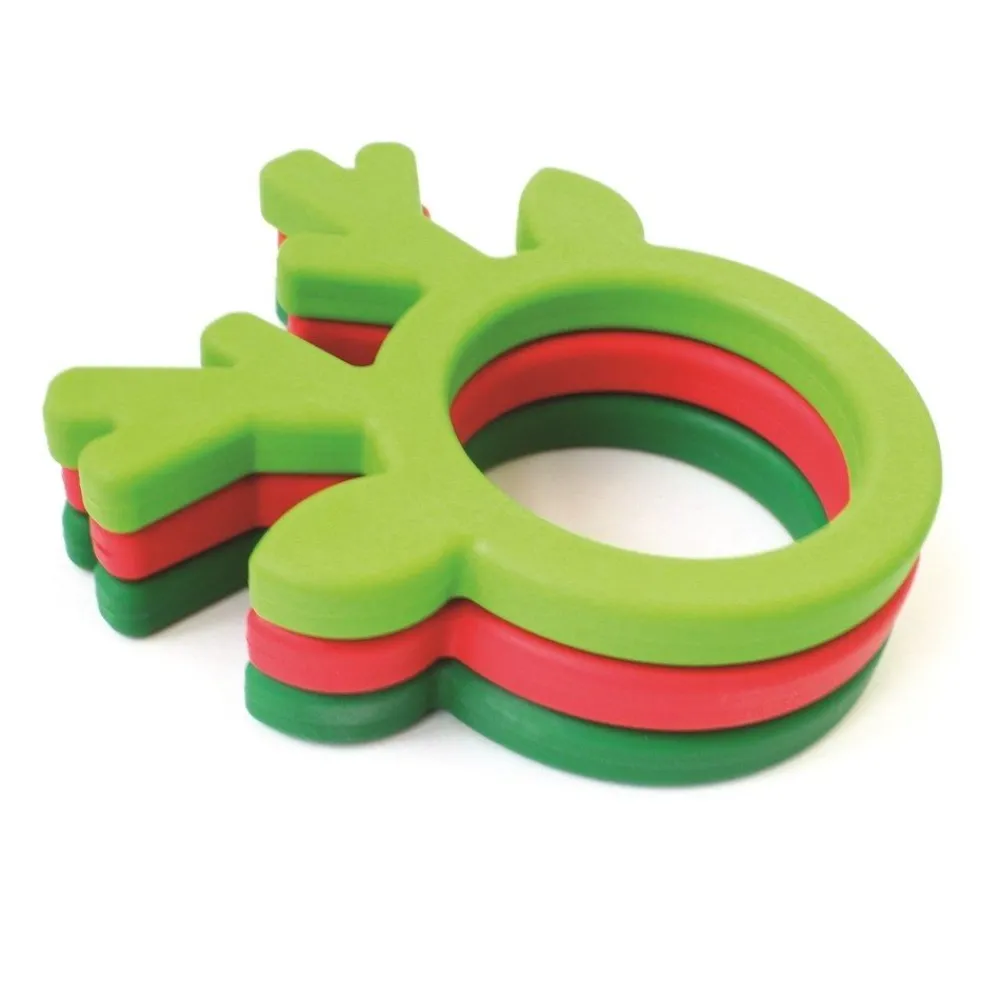 HOPTOYS Praxies Bucco-Faciales<Renne - Anneau De Mastication