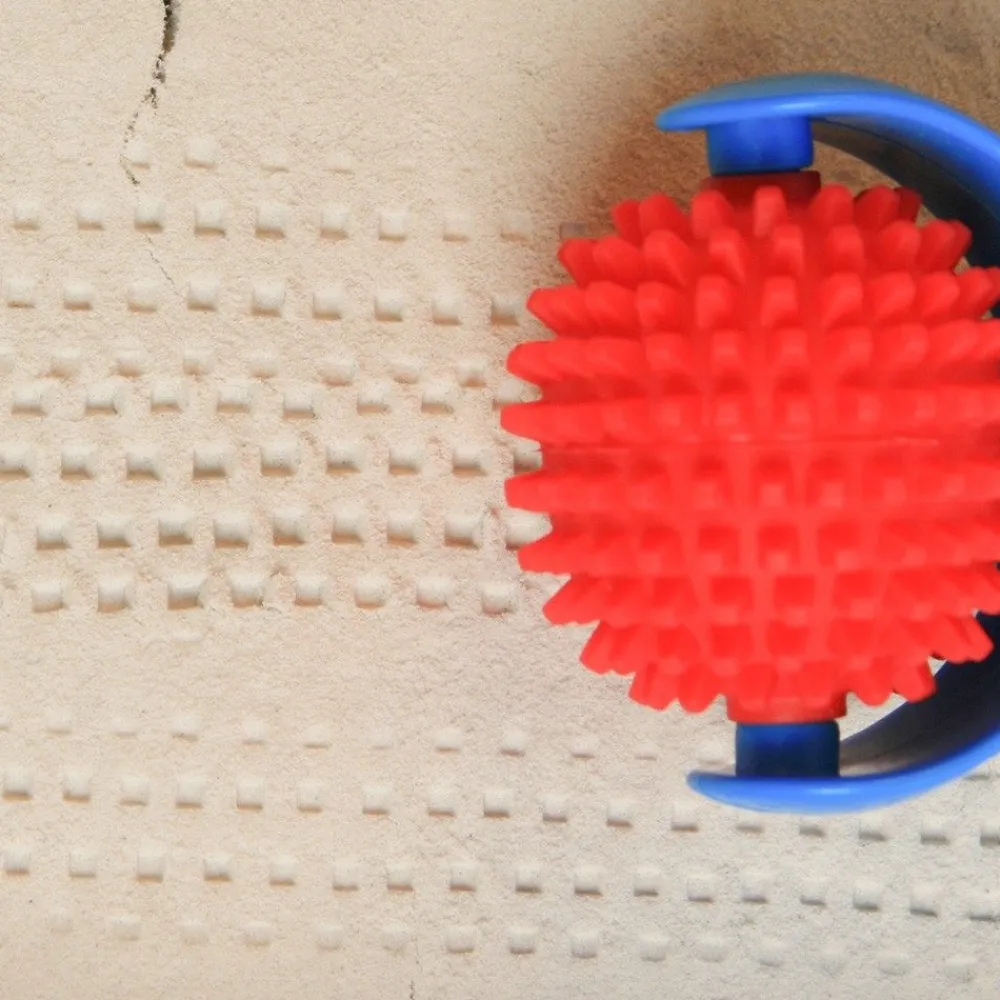 HOPTOYS Pâtes À Modeler Multisensorielles*Rouleaux Textures Easi-Grip Par 3