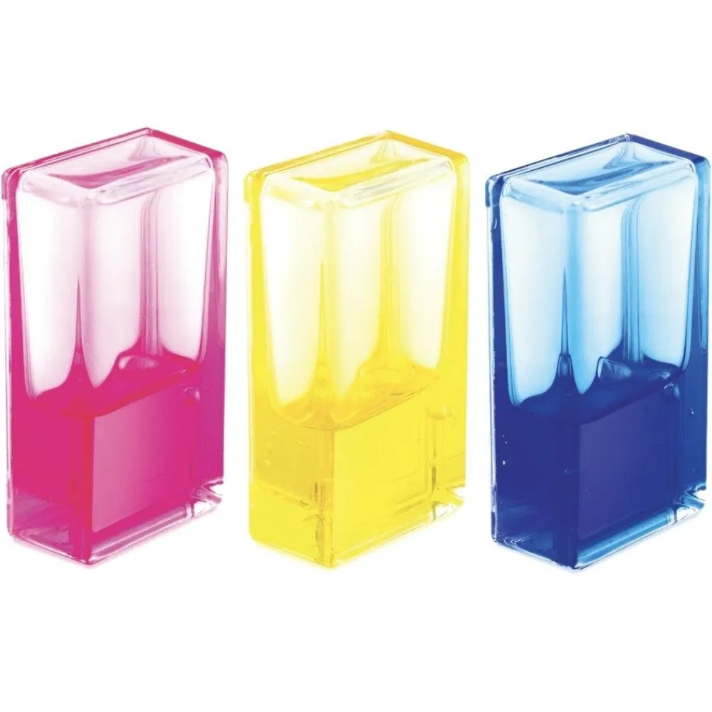 HOPTOYS Stimulation Sensorielle*Sabliers Gel Rectangulaires – Lot De 3