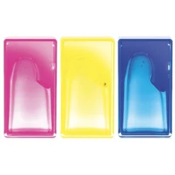 HOPTOYS Stimulation Sensorielle*Sabliers Gel Rectangulaires – Lot De 3