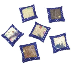 HOPTOYS Stimulation Tactile*Sacs Sensoriels Avec Fenetres - Lot De 6