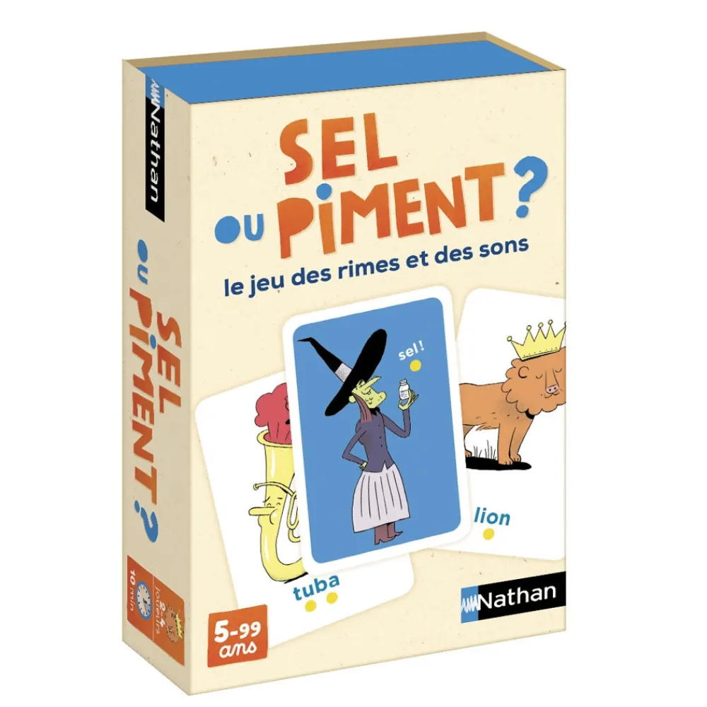 HOPTOYS Imagiers & Jeux De Langage<Sel Ou Piment