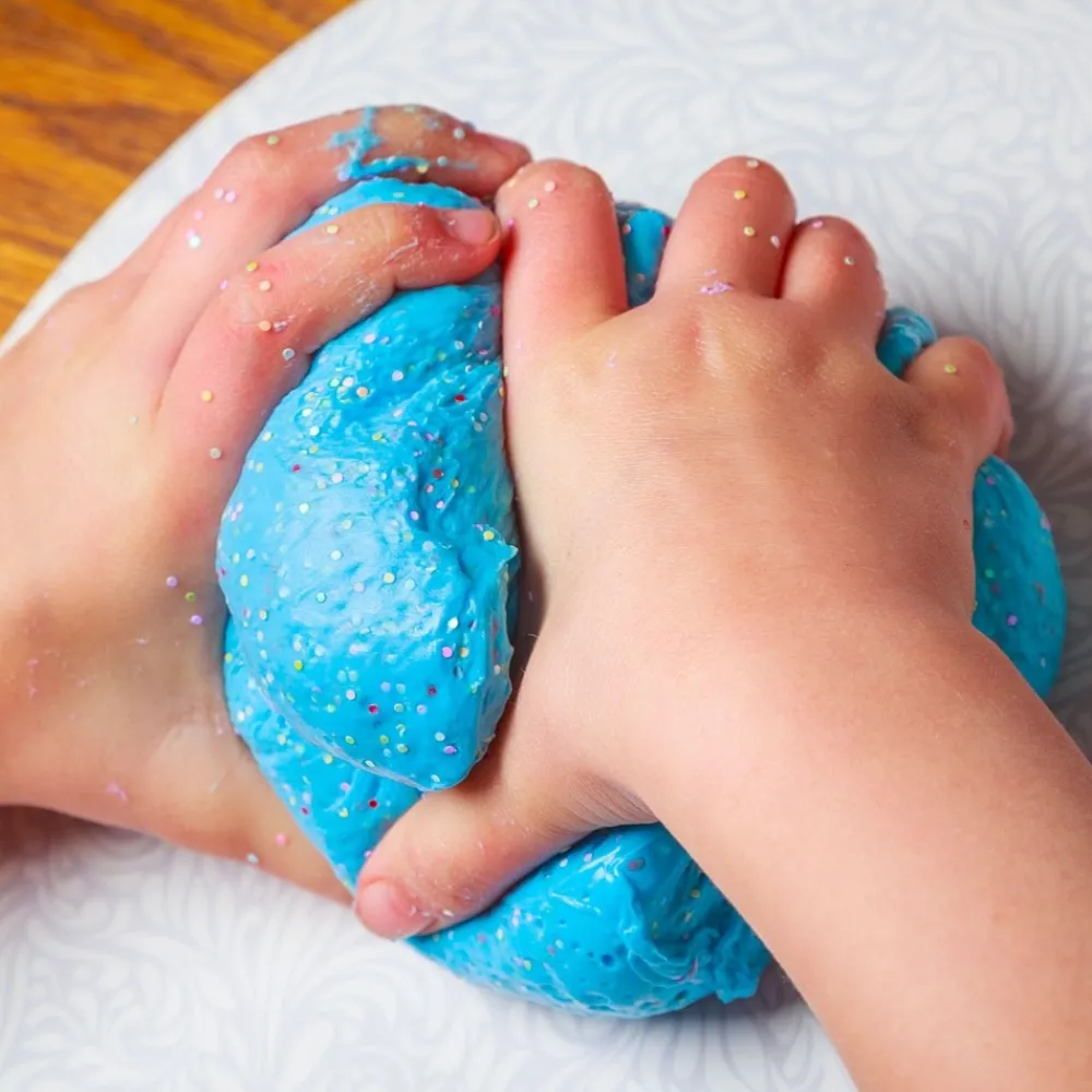 HOPTOYS Pâtes À Modeler Multisensorielles*Slime Paillette