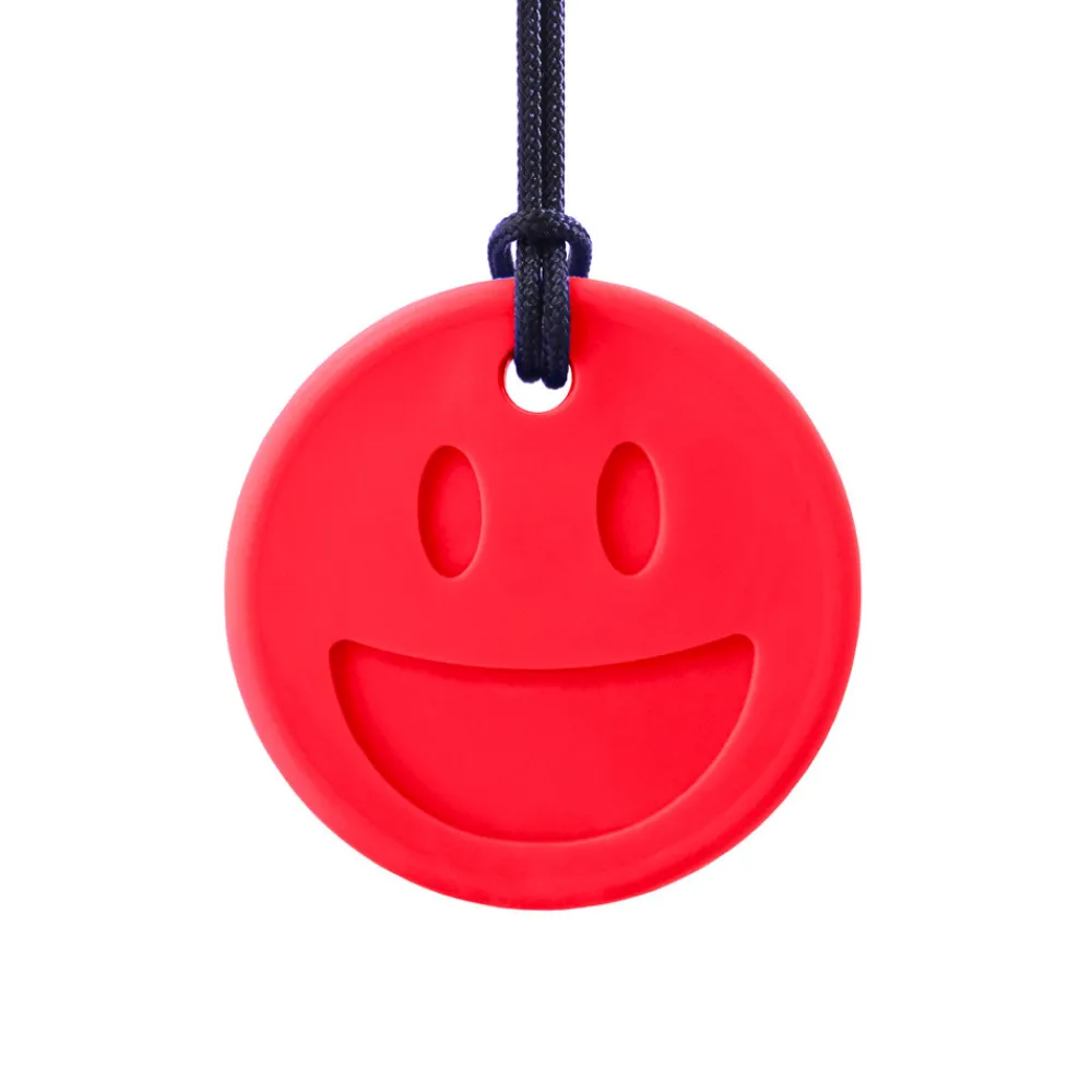 HOPTOYS Création D'Environnements Inclusifs<Smiley Face - Collier De Mastication