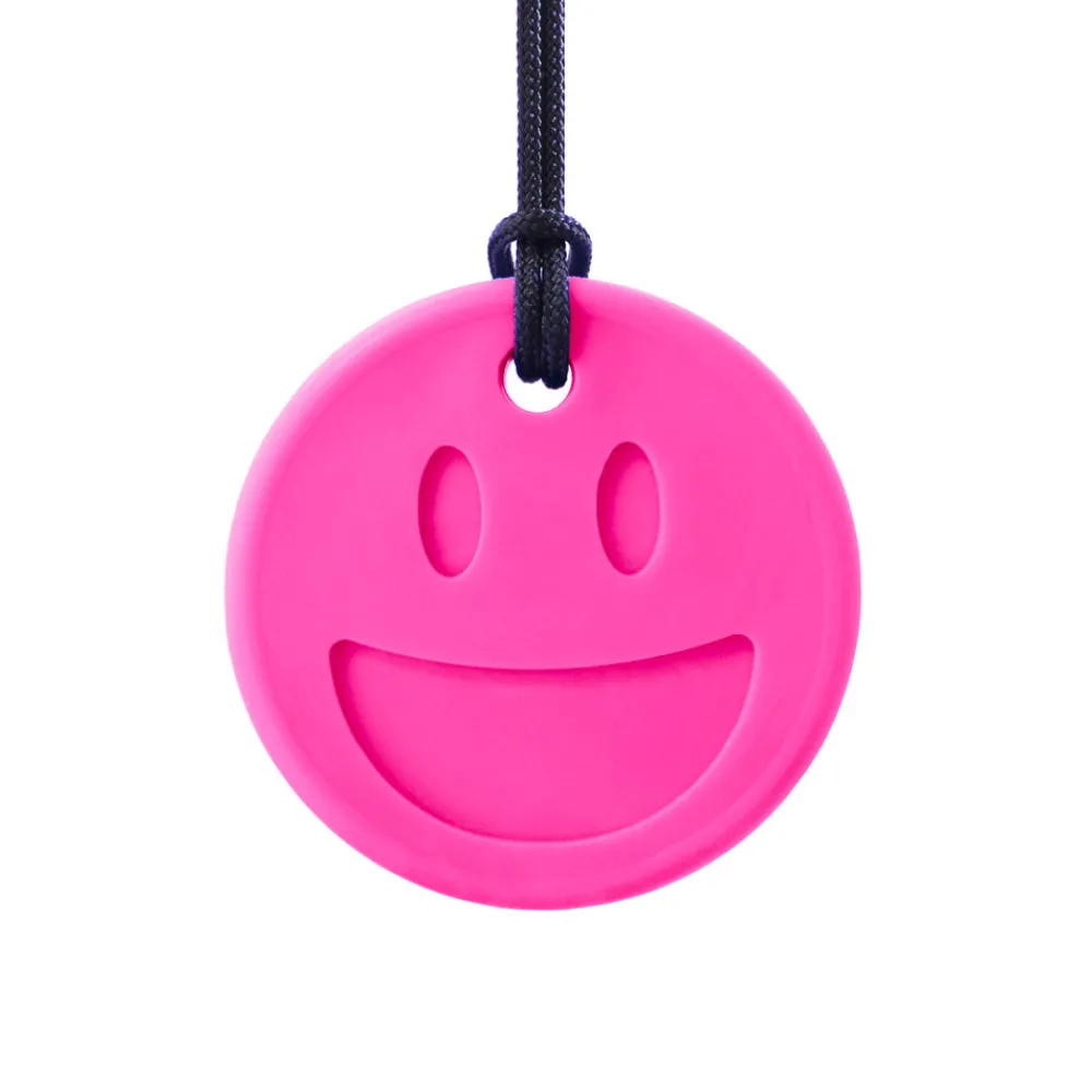 HOPTOYS Création D'Environnements Inclusifs<Smiley Face - Collier De Mastication