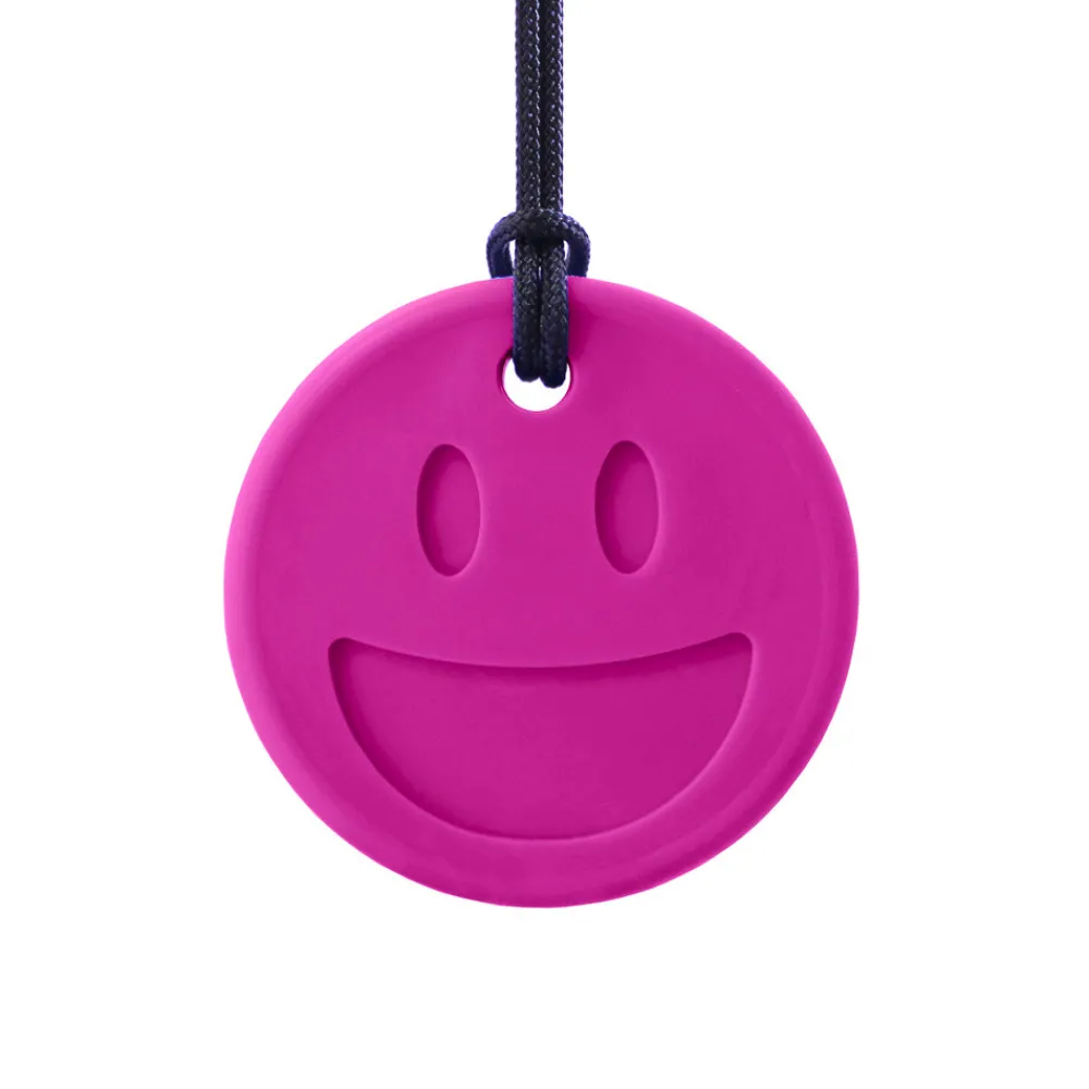 HOPTOYS Création D'Environnements Inclusifs<Smiley Face - Collier De Mastication