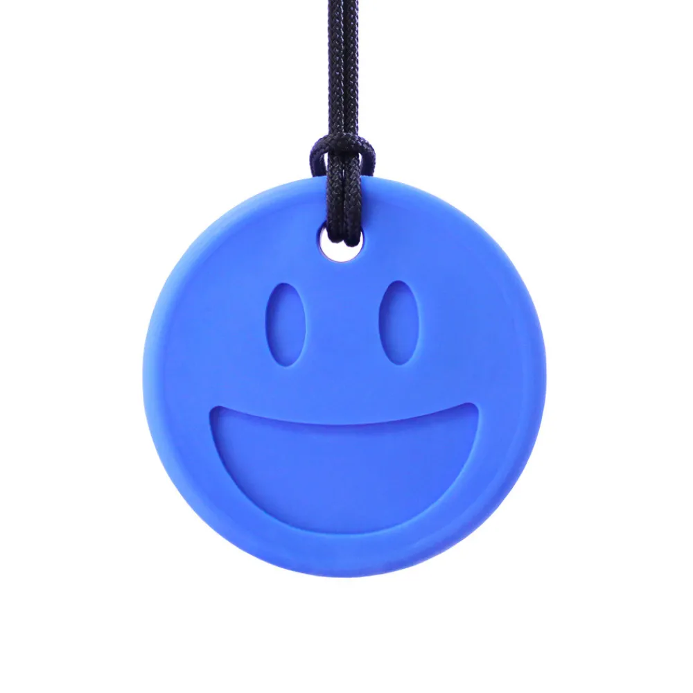 HOPTOYS Création D'Environnements Inclusifs<Smiley Face - Collier De Mastication