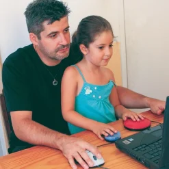 HOPTOYS Aides Techniques<Souris Adaptee Pour Contacteurs