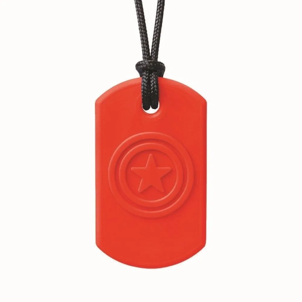 HOPTOYS Stimulation De La Zone Oro-Faciale*Super Star - Collier De Mastication