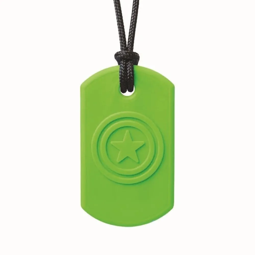 HOPTOYS Stimulation De La Zone Oro-Faciale*Super Star - Collier De Mastication