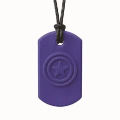 HOPTOYS Stimulation De La Zone Oro-Faciale*Super Star - Collier De Mastication