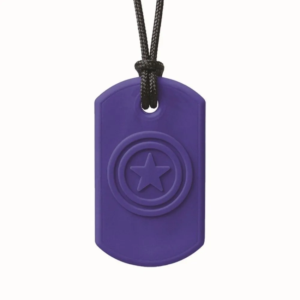 HOPTOYS Stimulation De La Zone Oro-Faciale*Super Star - Collier De Mastication