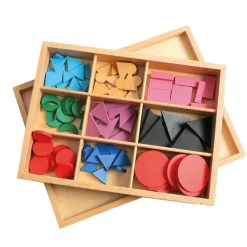 HOPTOYS Dyslexie*Symboles Grammaticaux Montessori Avec Boite De Rangement