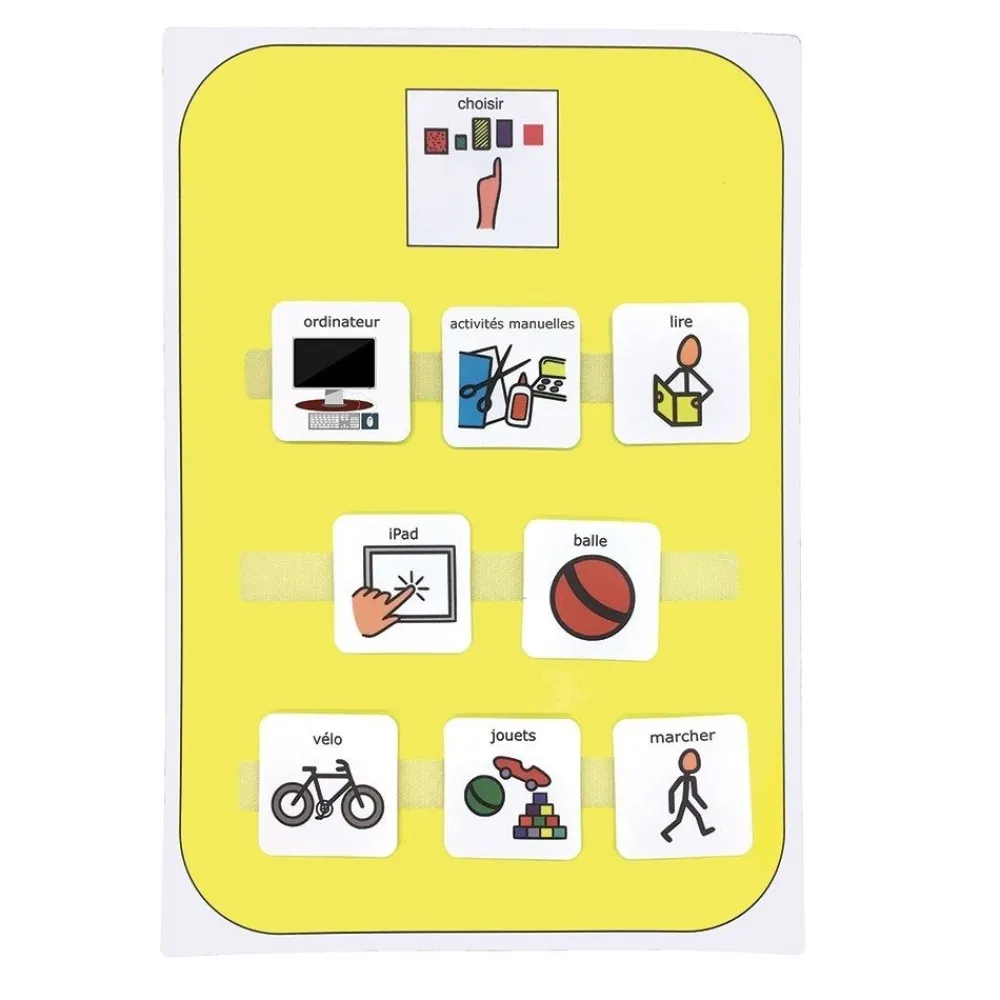 HOPTOYS Habiletés Sociales Et Émotions*Tableau De Choix Activites