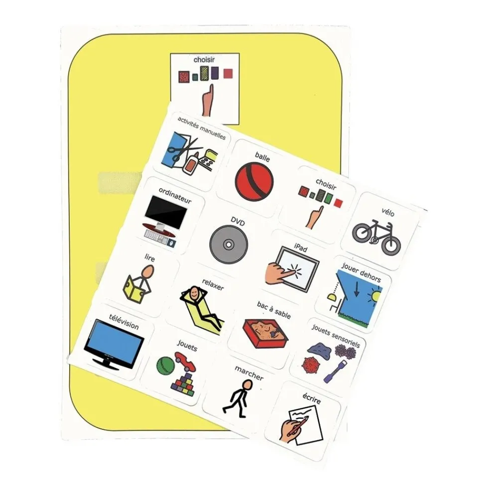 HOPTOYS Habiletés Sociales Et Émotions*Tableau De Choix Activites