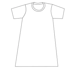 HOPTOYS Vêtements Besoins Spécifiques*Tee-Shirt Interface Manches Courtes