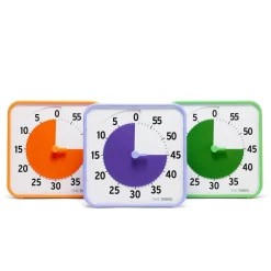 HOPTOYS Routines & Structures*Time Timer Moyen - Set De Classe Couleurs Secondaires