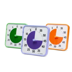 HOPTOYS Routines & Structures*Time Timer Moyen - Set De Classe Couleurs Secondaires