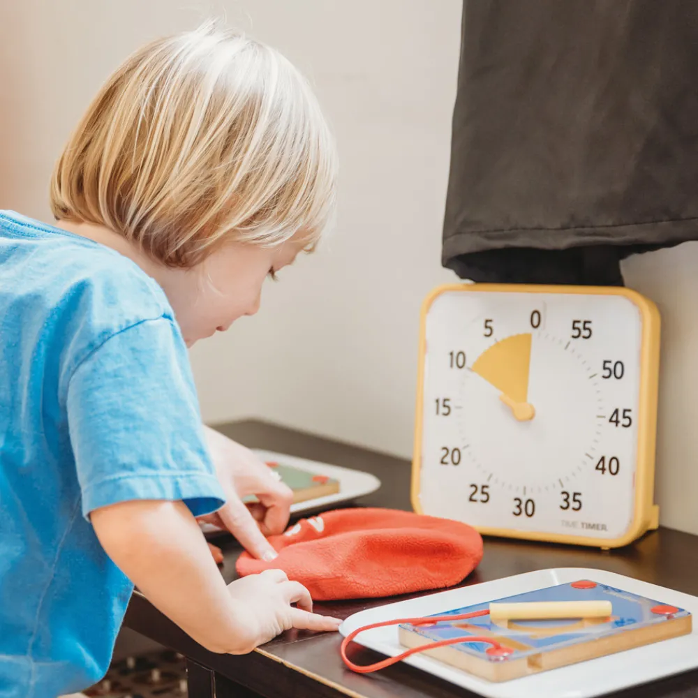 HOPTOYS Organisation Spatio-Temporelle<Time Timer Moyen - Set De Classe Couleurs Primaires