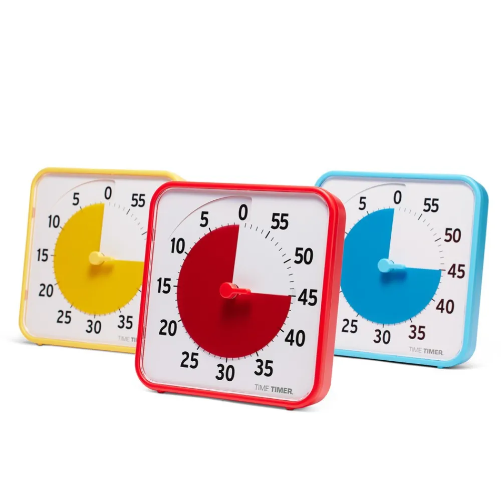 HOPTOYS Routines & Structures*Time Timer Moyen - Set De Classe Couleurs Primaires