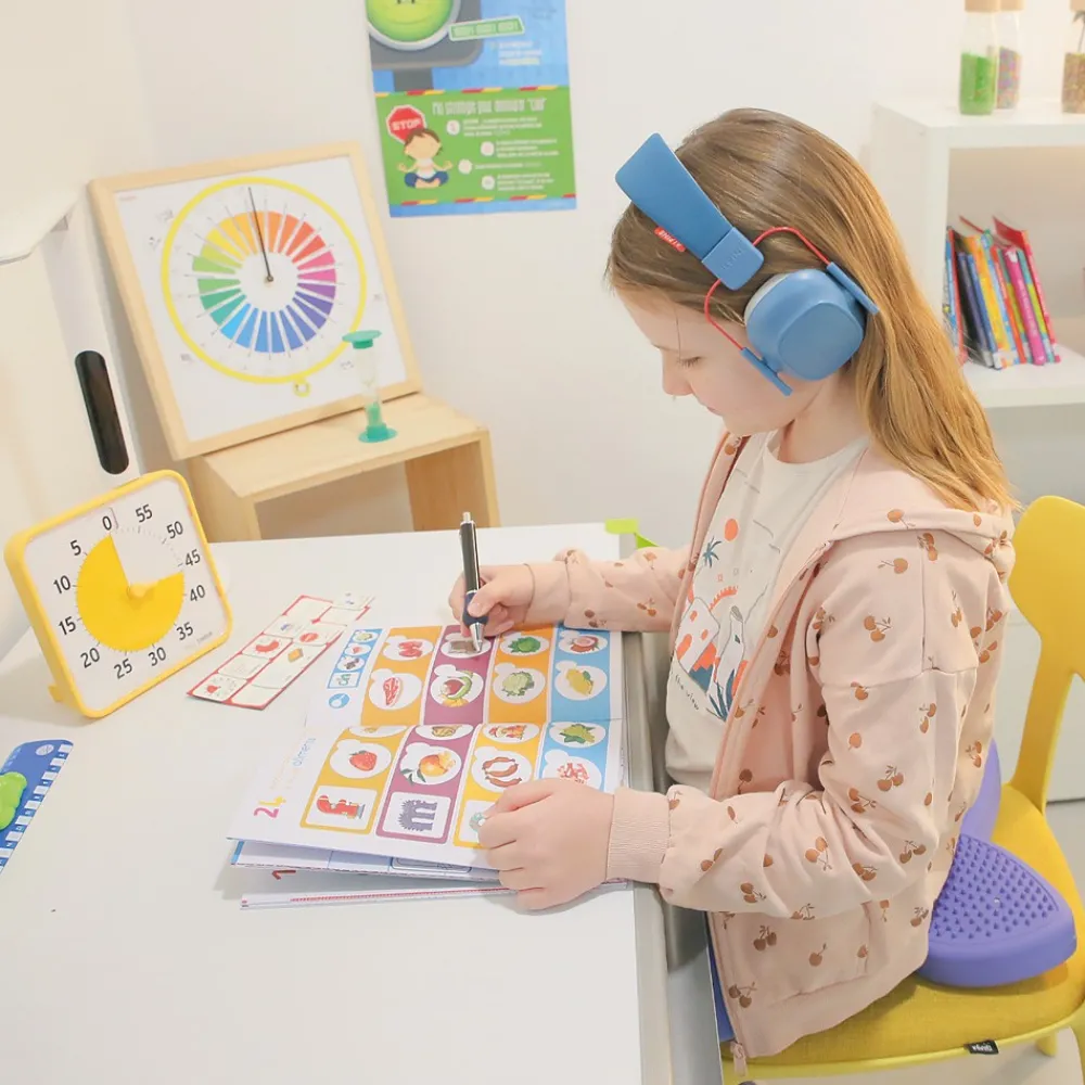 HOPTOYS Routines & Structures*Time Timer Moyen - Set De Classe Couleurs Primaires