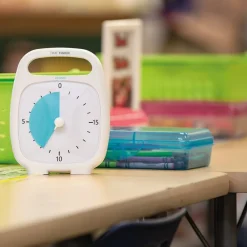 HOPTOYS Organisation & Planification<Time Timer Plus 20 Min - Blanc