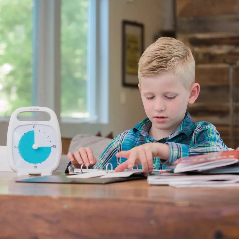 HOPTOYS Organisation & Planification<Time Timer Plus 20 Min - Blanc