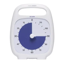 HOPTOYS Organisation & Planification<Time Timer Plus 120 Min - Blanc