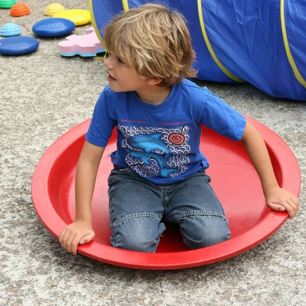 HOPTOYS La Coordination Motrice<Toupie Plate