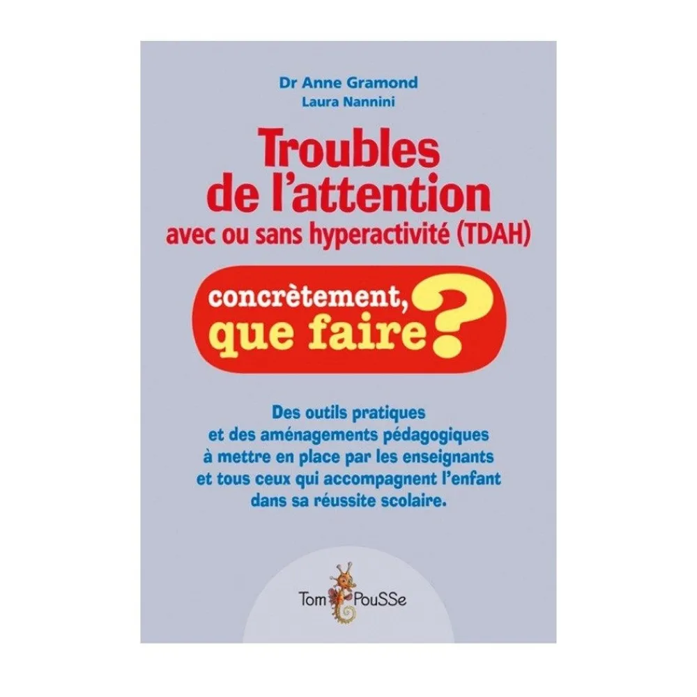 HOPTOYS Matériel Scolaire*Troubles De L'Attention Avec Ou Sans Hyperactivite (Tda/H)