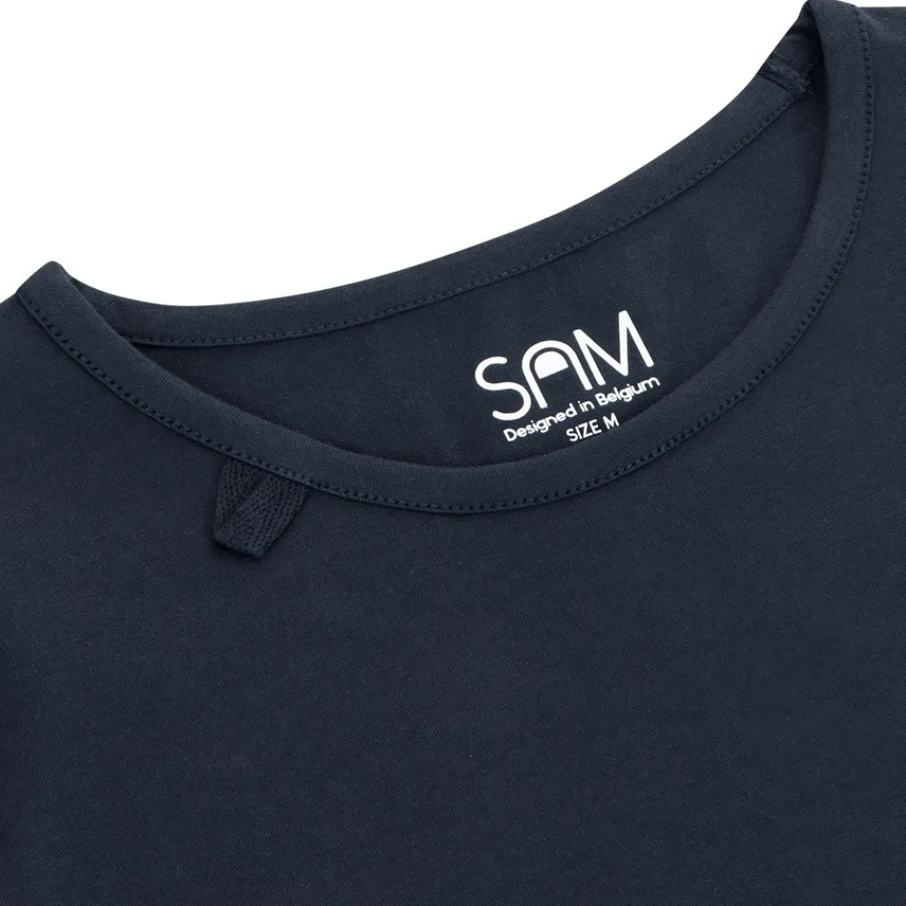 HOPTOYS Vêtements Besoins Spécifiques*T-Shirt Adulte Ultra Doux Manches Longues - Bleu