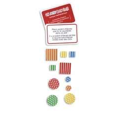 HOPTOYS Mathématiques, Formes & Couleurs*Un Menu Bien Epice
