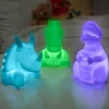 HOPTOYS Produits Lumineux Et Contrastes*Veilleuses Dinosaures Par 3