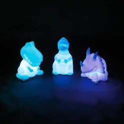HOPTOYS Produits Lumineux Et Contrastes*Veilleuses Dinosaures Par 3