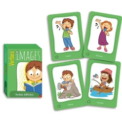 HOPTOYS Lexique, Imagerie, Langage Oral<Verbes En Images -Verbes Difficiles